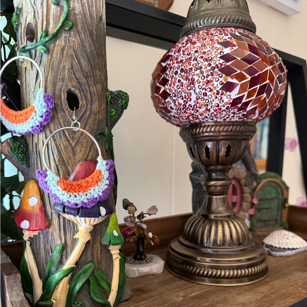 Whimsy Crochet hoops